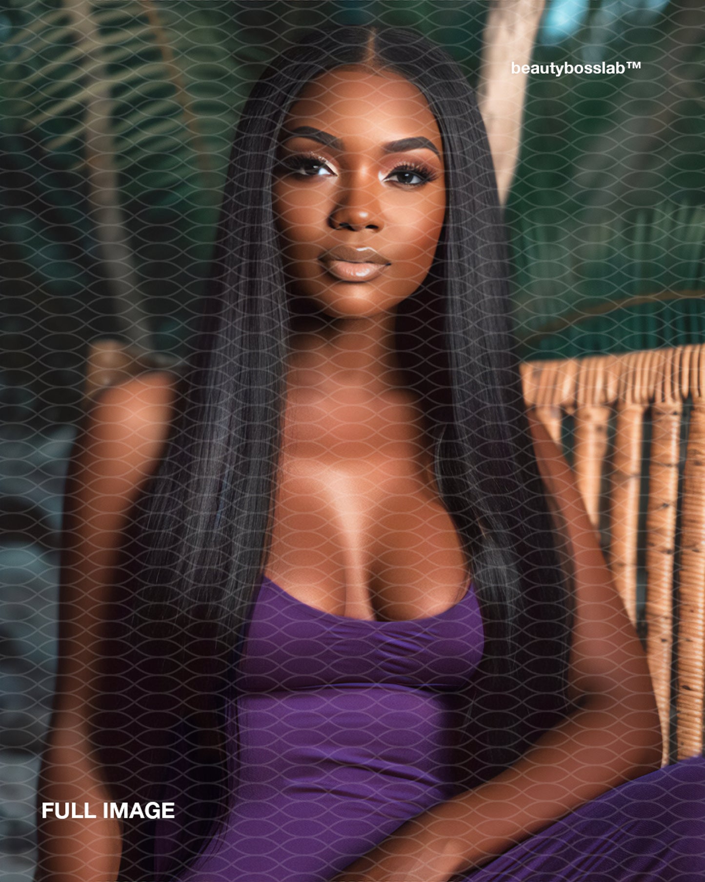 Island Queens Collection Hair Stock Photo Bundle