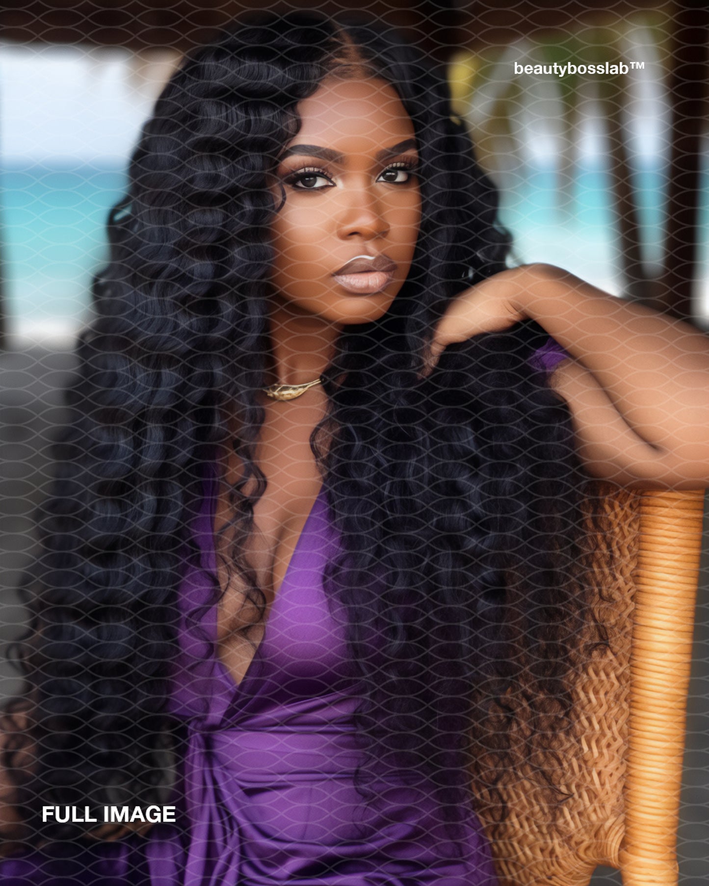 Island Queens Collection Hair Stock Photo Bundle