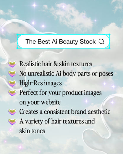 Essentials Collection I Hair Stock Photo Bundle